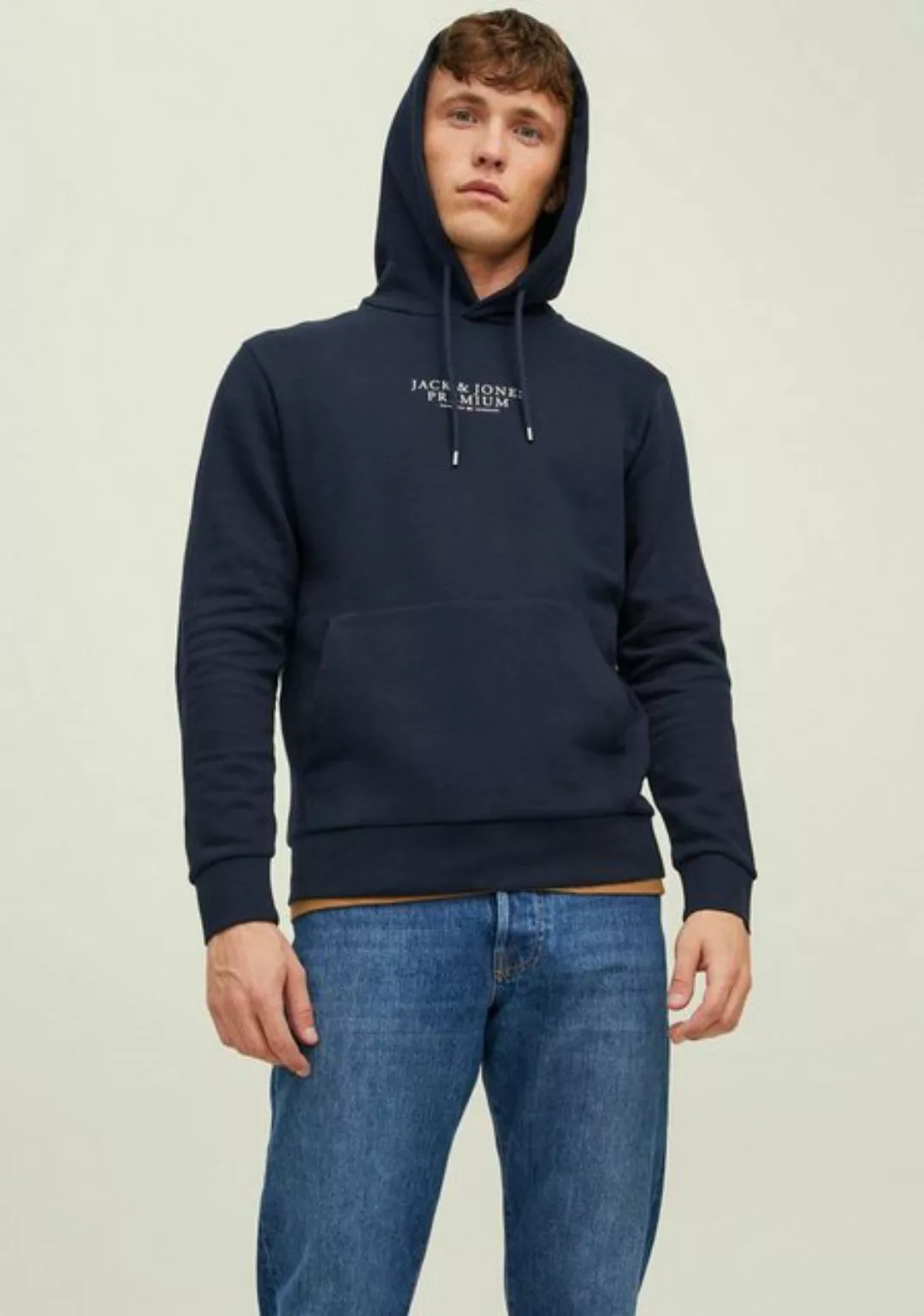 Jack & Jones Herren Hoodie Kapuzenpullover JPRBLUARCHIE- Regular Fit günstig online kaufen