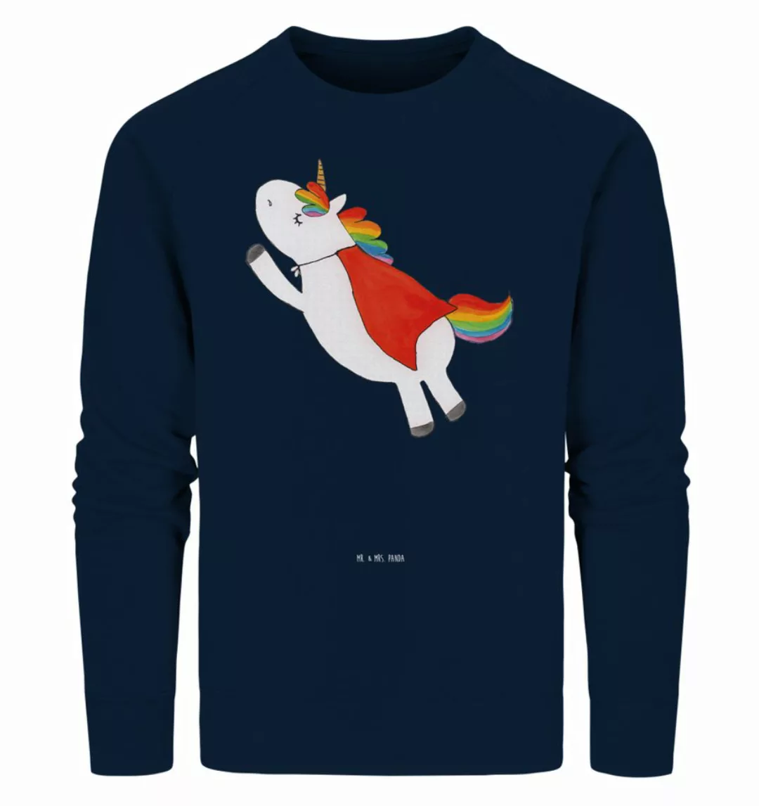 Mr. & Mrs. Panda Longpullover Größe XS Einhorn Geburtstag - French Navy - G günstig online kaufen