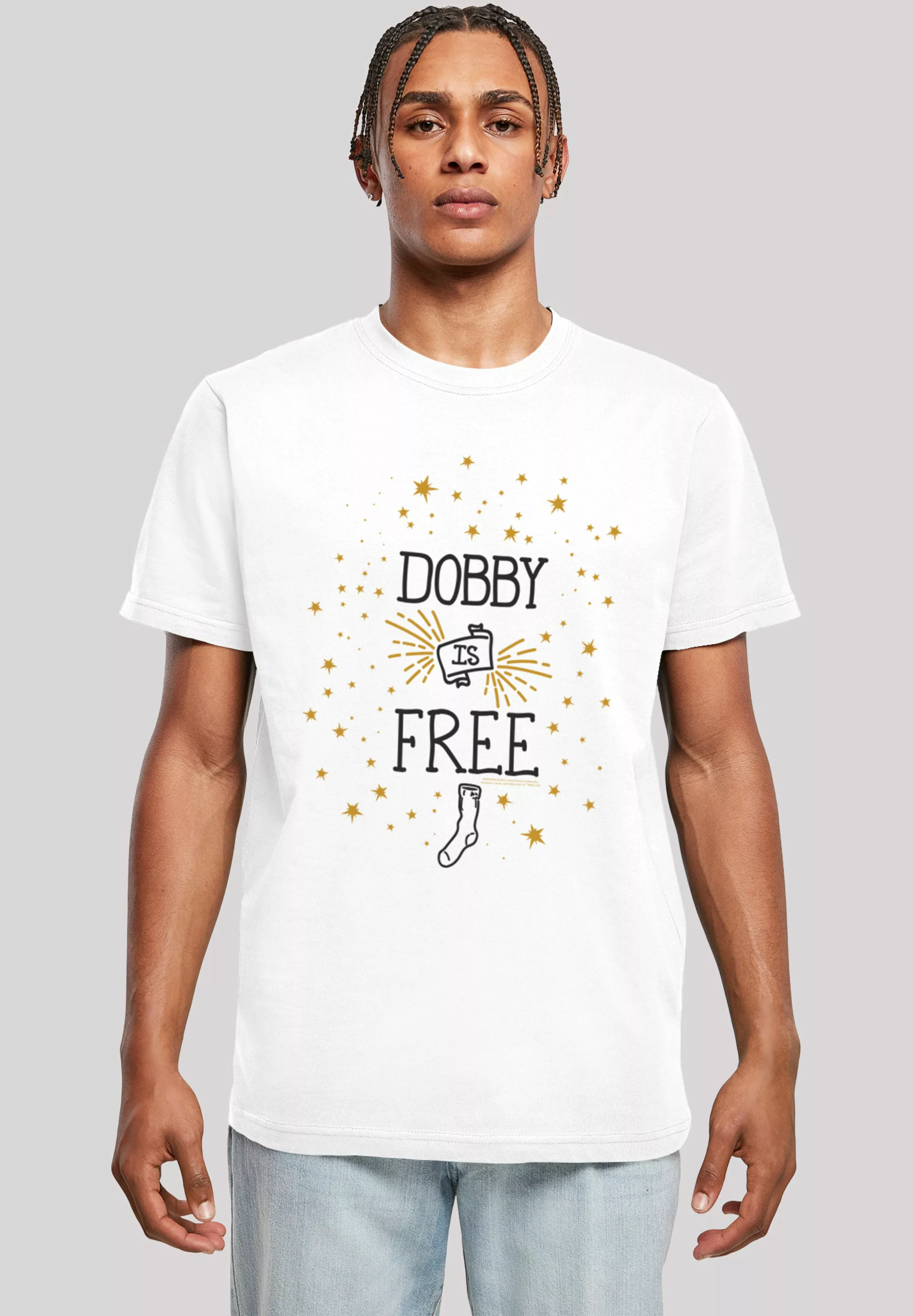 F4NT4STIC T-Shirt "Harry Potter Dobby Is Free", Print günstig online kaufen