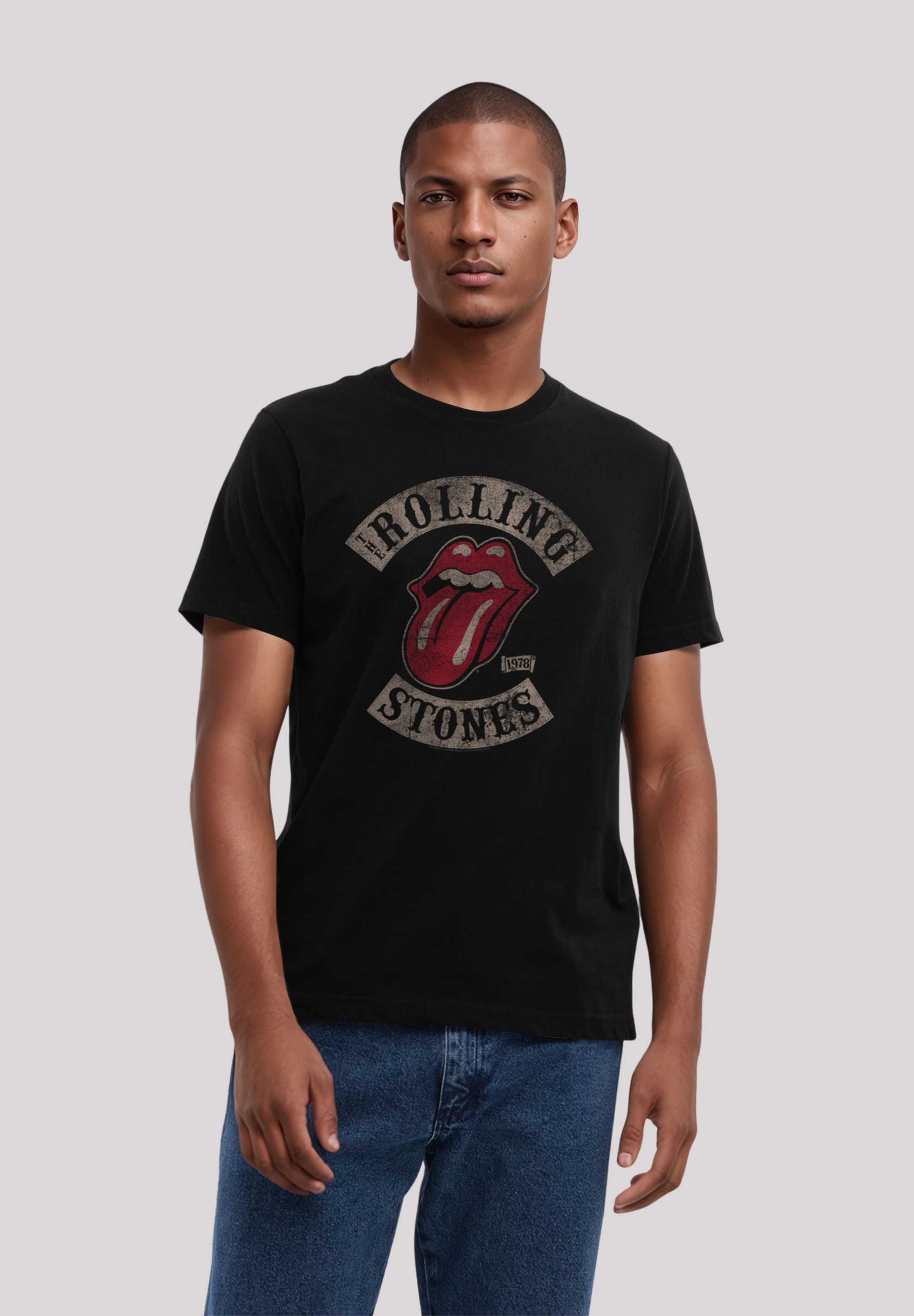 F4NT4STIC T-Shirt "The Rolling Stones Tour 78", Premium Qualität Streetwear günstig online kaufen