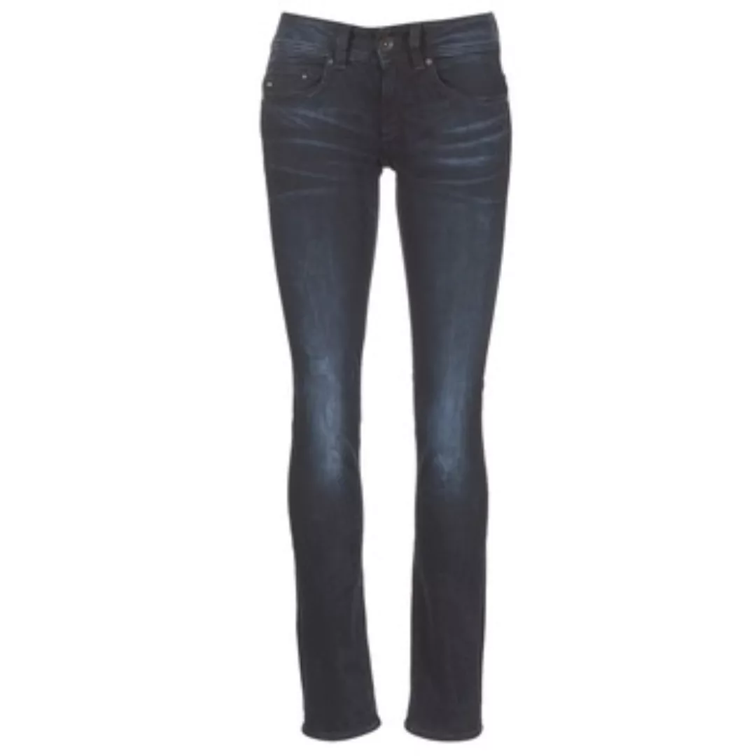 G-star Midge Saddle Mid Waist Straight Jeans 24 Dark Aged günstig online kaufen