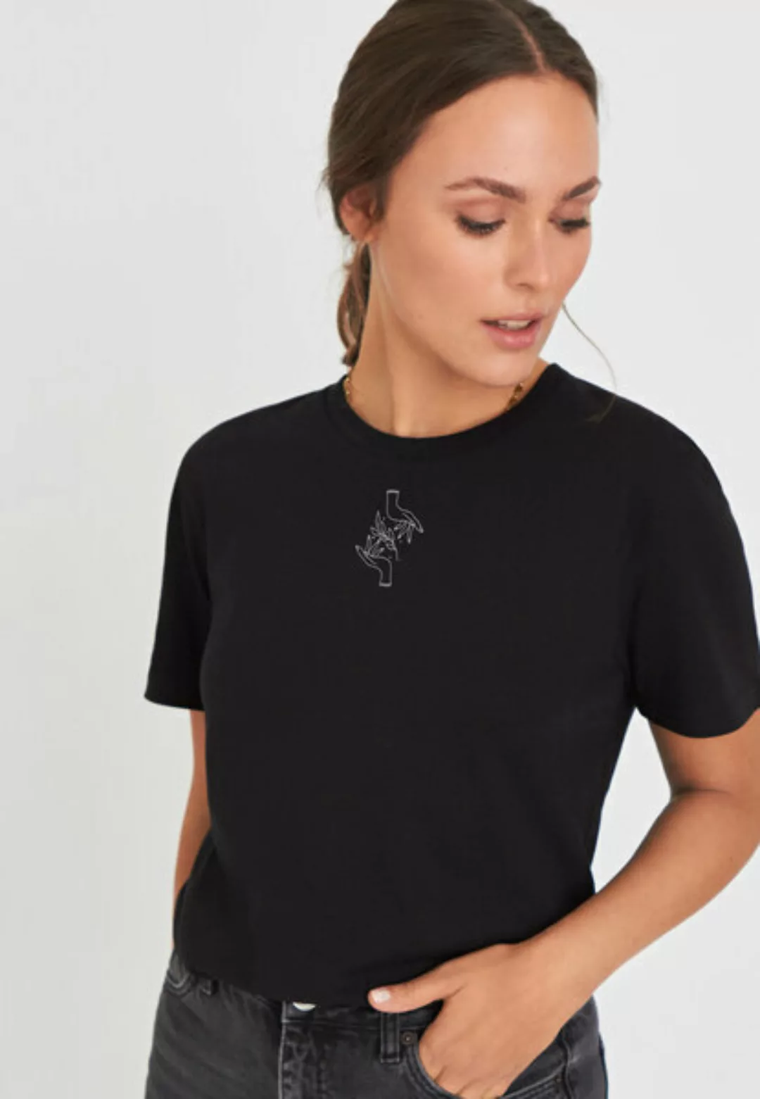 Reine, Weiche Bio-baumwolle - Klassisches Shirt / Freenature günstig online kaufen