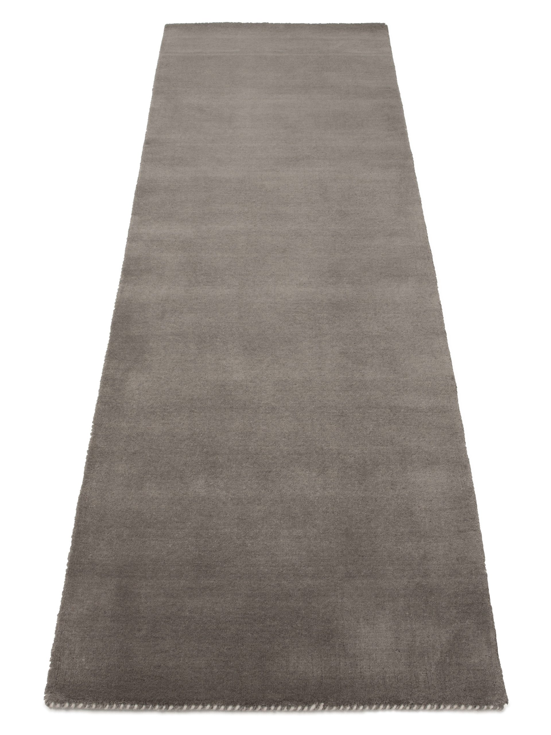 carpetfine Wollteppich »Gabbeh Lola Uni«, rechteckig, 14 mm Höhe, mit natür günstig online kaufen