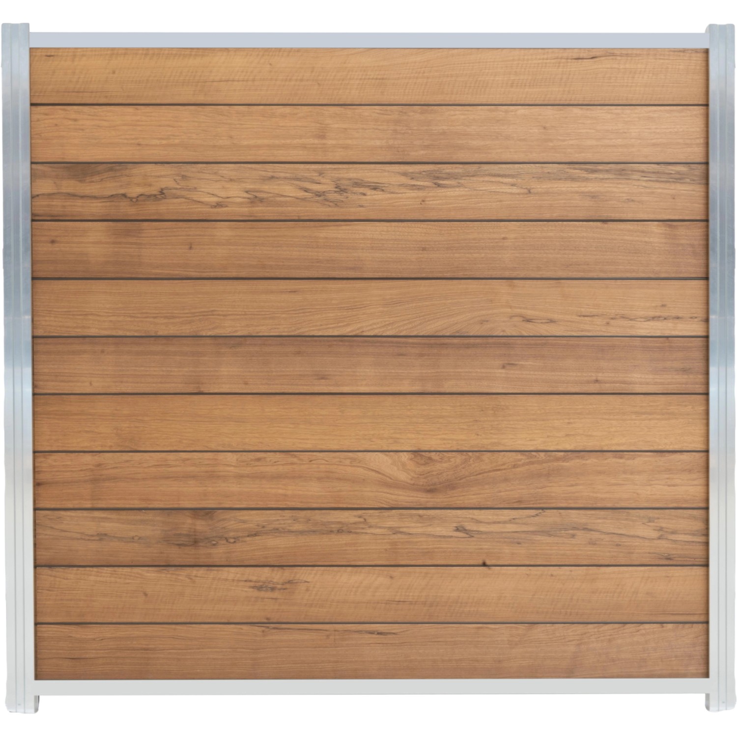 T & J Korina-Serie Steckzaun Thermo-Limba Silber 179,3 x 174 cm günstig online kaufen