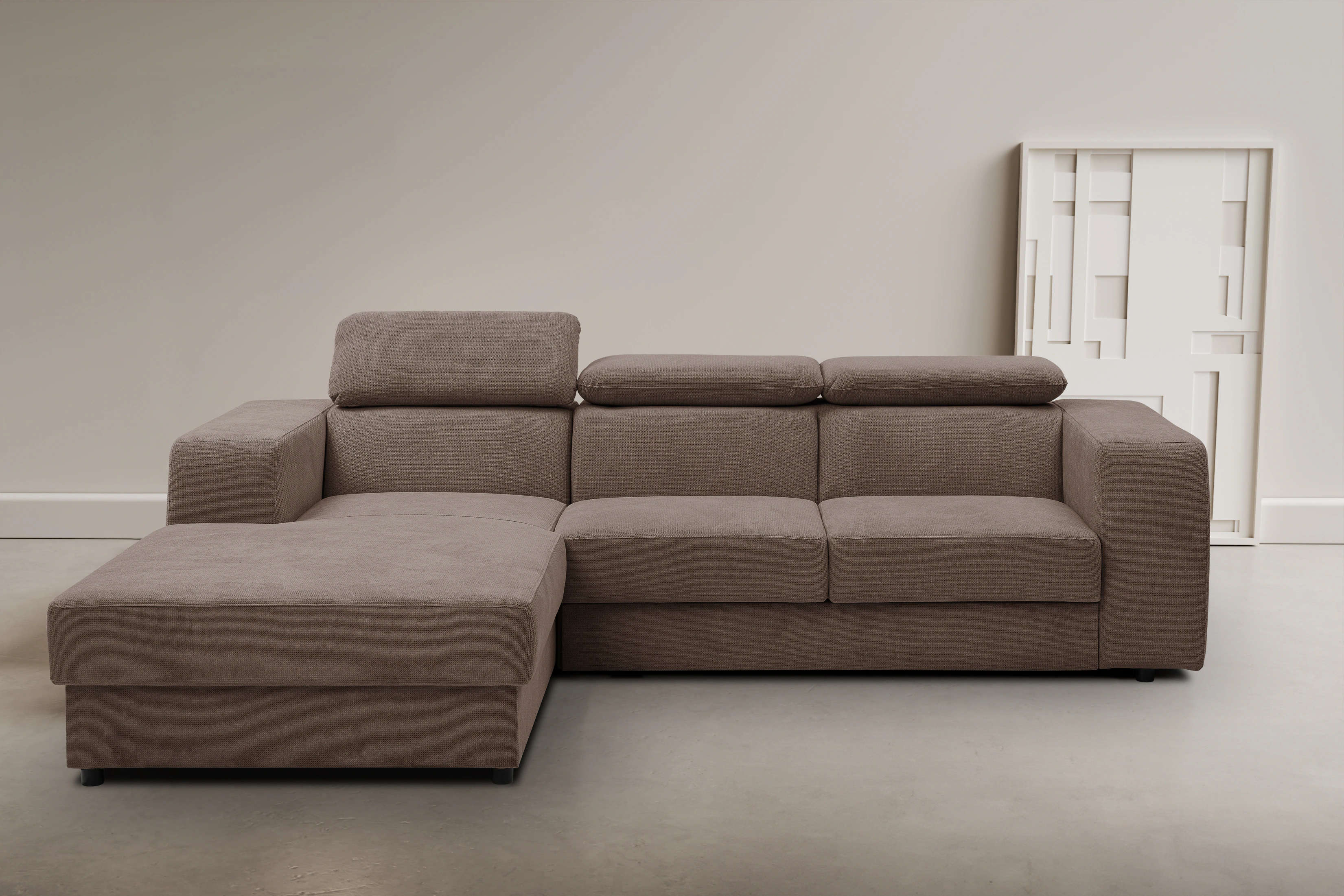 WERK2 Ecksofa "Cherry, modernes Sofa mit Komfortfunktionen, Breite 270cm, L günstig online kaufen