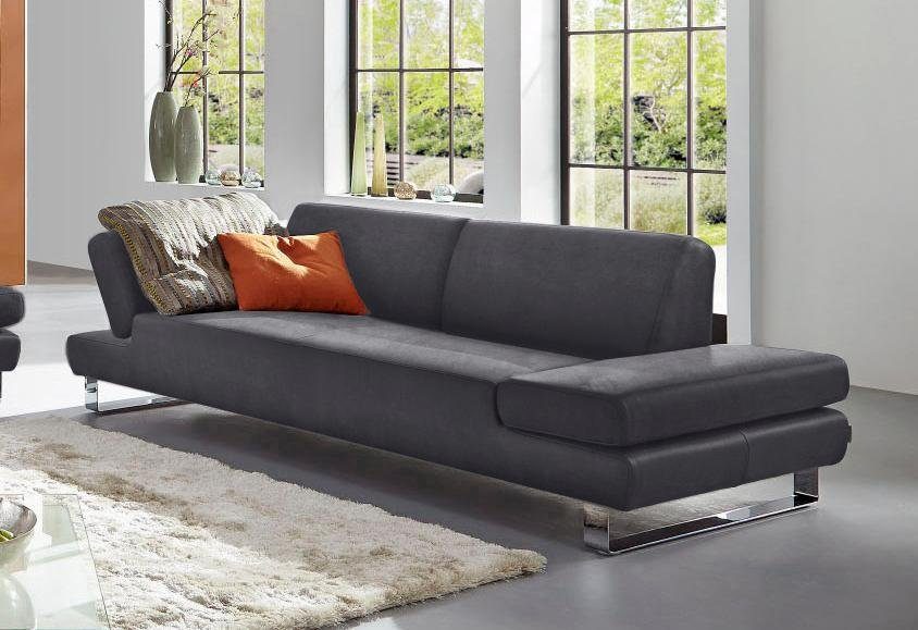 W.SCHILLIG 3-Sitzer "taboo Designsofa mit hohem Sitzkomfort", mit Übertiefe günstig online kaufen