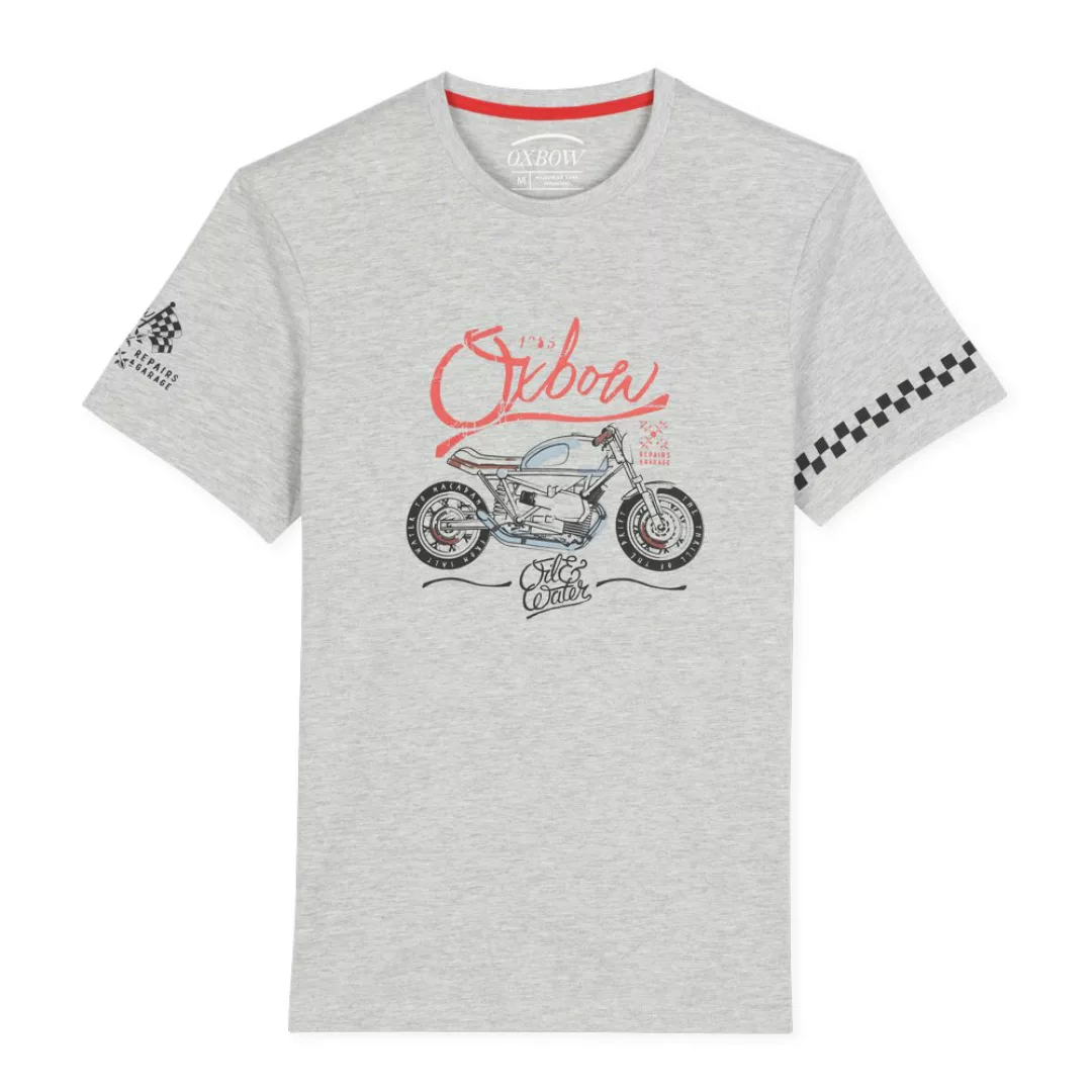 Oxbow N2 Tobolk Grafik-kurzarm-t-shirt 2XL Grey Heather günstig online kaufen