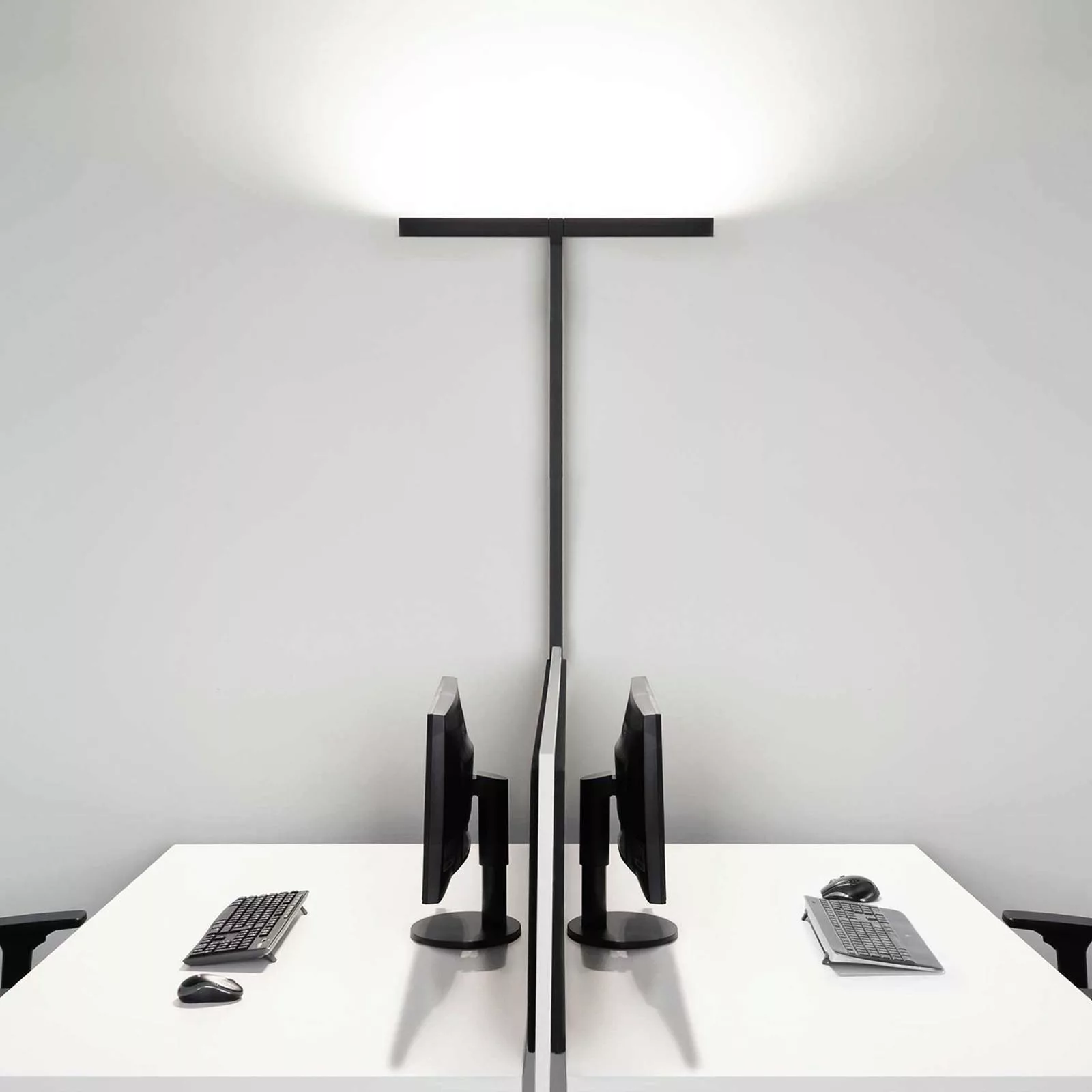 Molto Luce Concept Double F Stehlampe dimmbar weiß günstig online kaufen