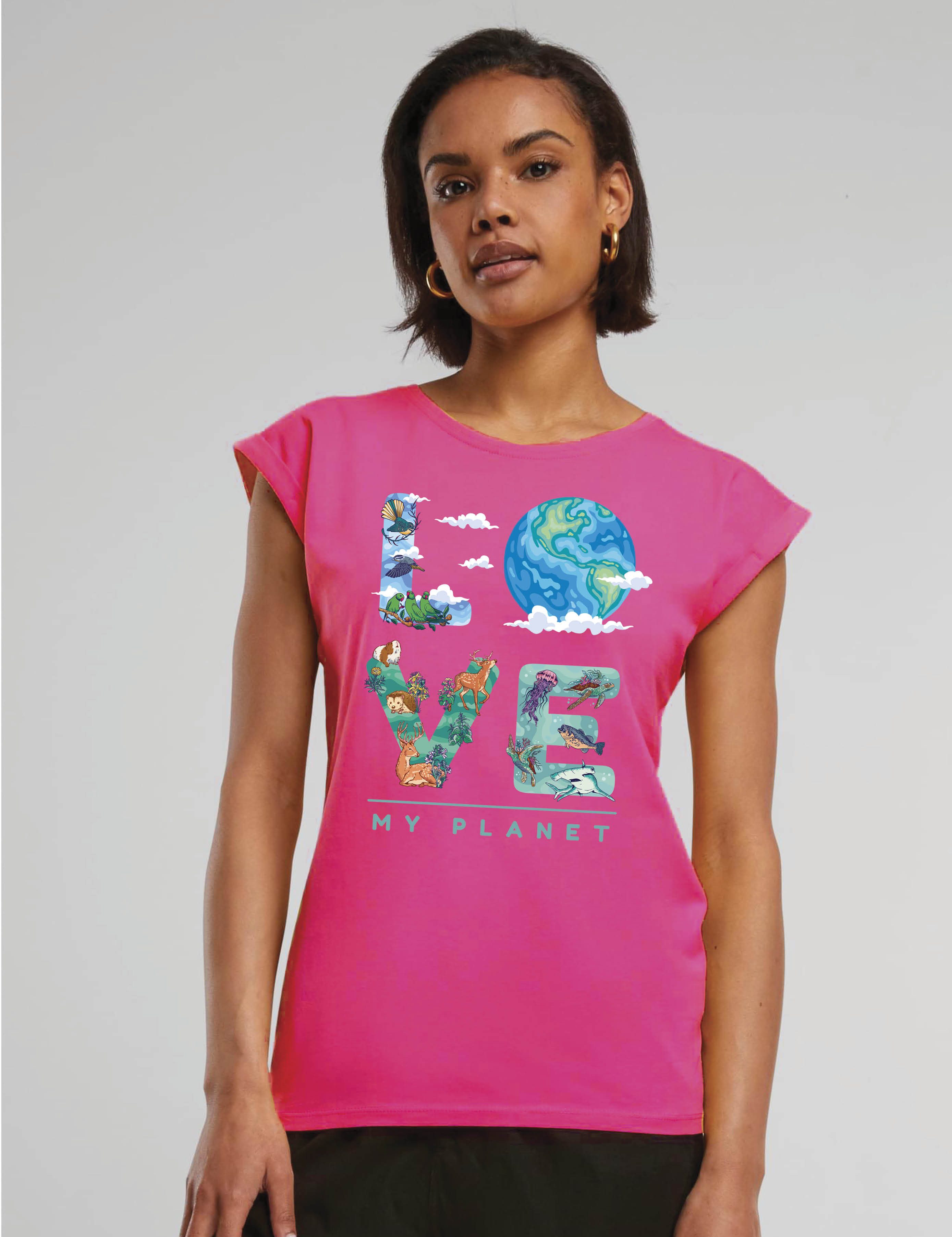 Youth Designz Print-Shirt "LOVE MY PLANET" günstig online kaufen