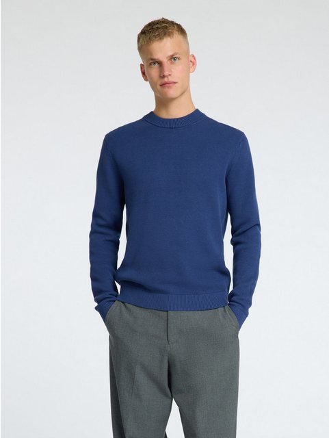 SELECTED HOMME Rundhalspullover SLHDANE LS KNIT STRUCTURE CREW NECK NOOS günstig online kaufen