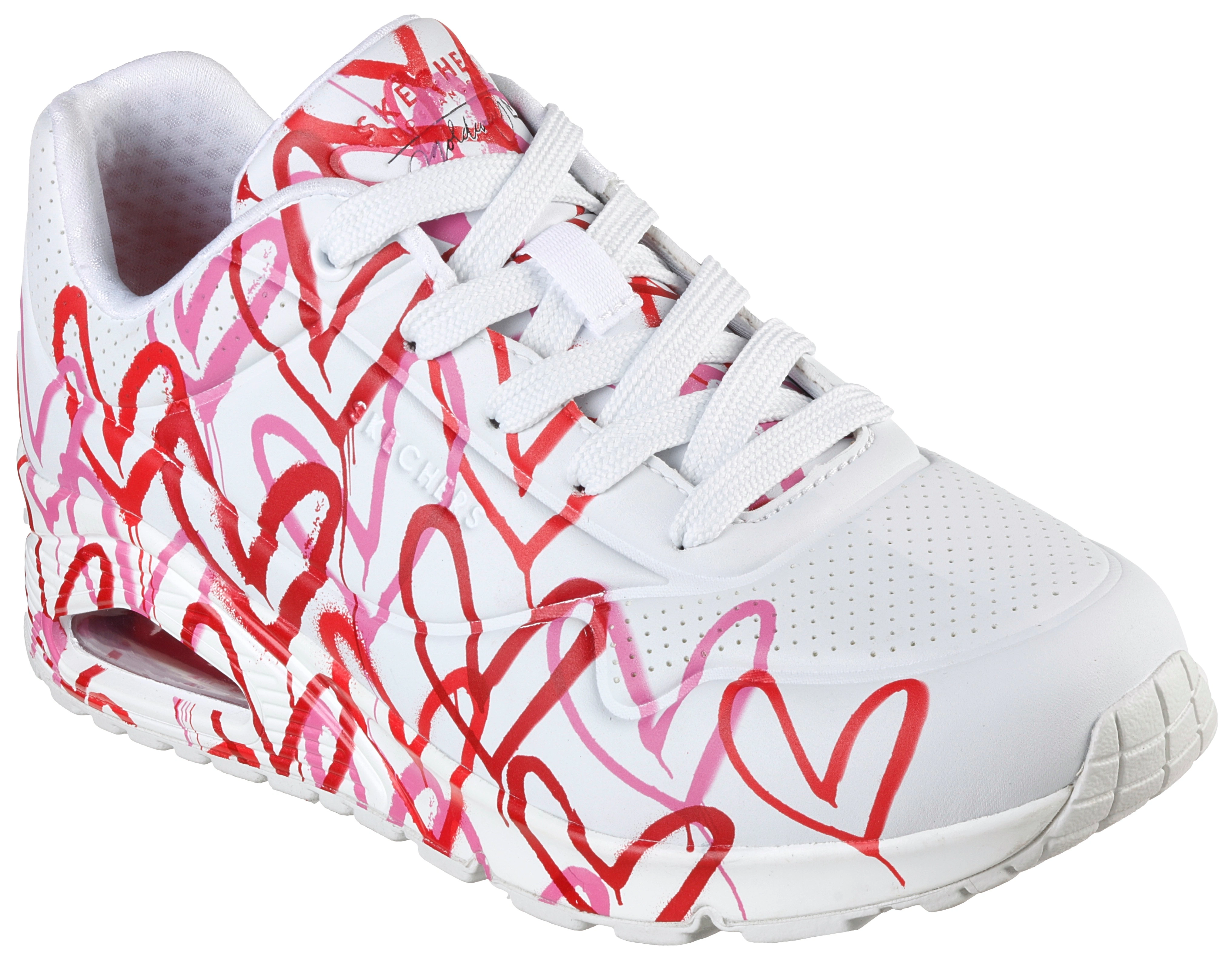 Skechers Wedgesneaker "UNO-SPREAD THE LOVE", Freizeitschuh, Halbschuh, Schn günstig online kaufen