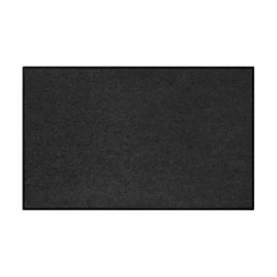 Teppichläufer waschbar, schwarz, 75 x 120 cm günstig online kaufen