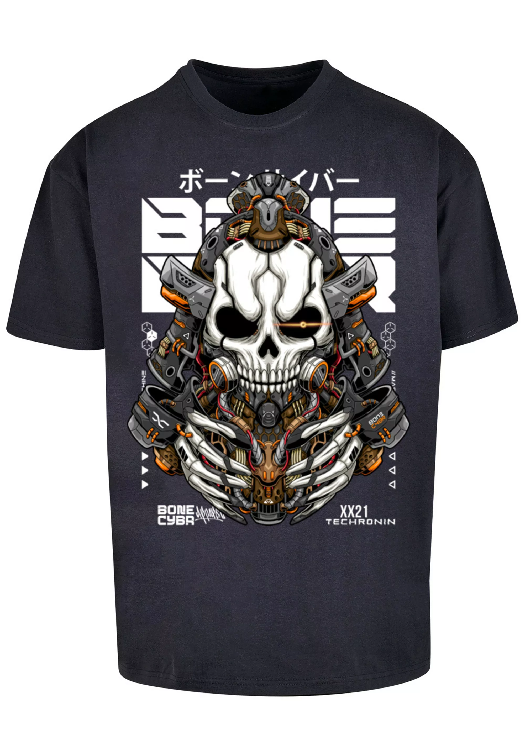 F4NT4STIC T-Shirt "Bone Cyber Techronin CYBERPUNK STYLES", Print günstig online kaufen