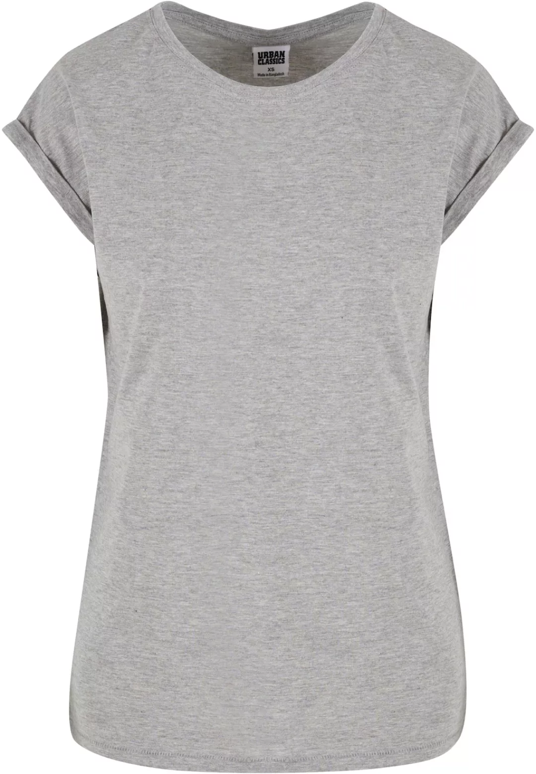 URBAN CLASSICS Kurzarmshirt "Urban Classics Damen Ladies Extended Shoulder günstig online kaufen