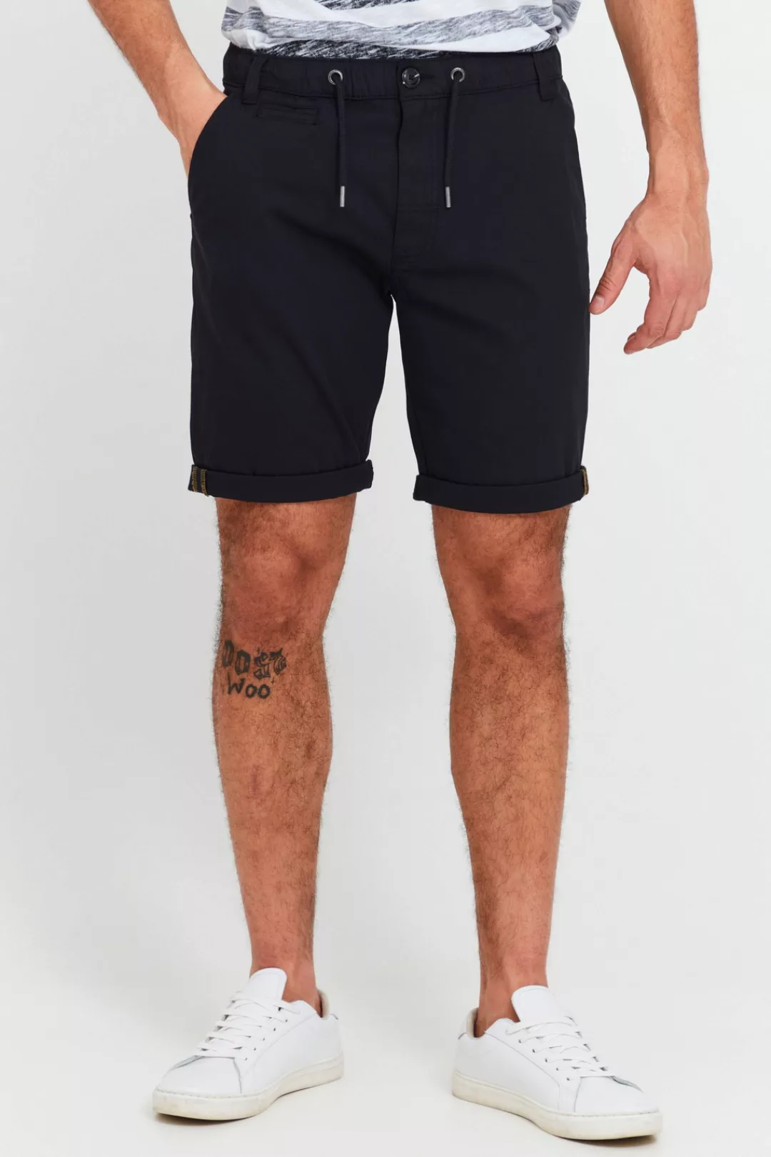 !Solid Chinoshorts SDLaris Chino Shorts elastischem Bund und Kordeln günstig online kaufen