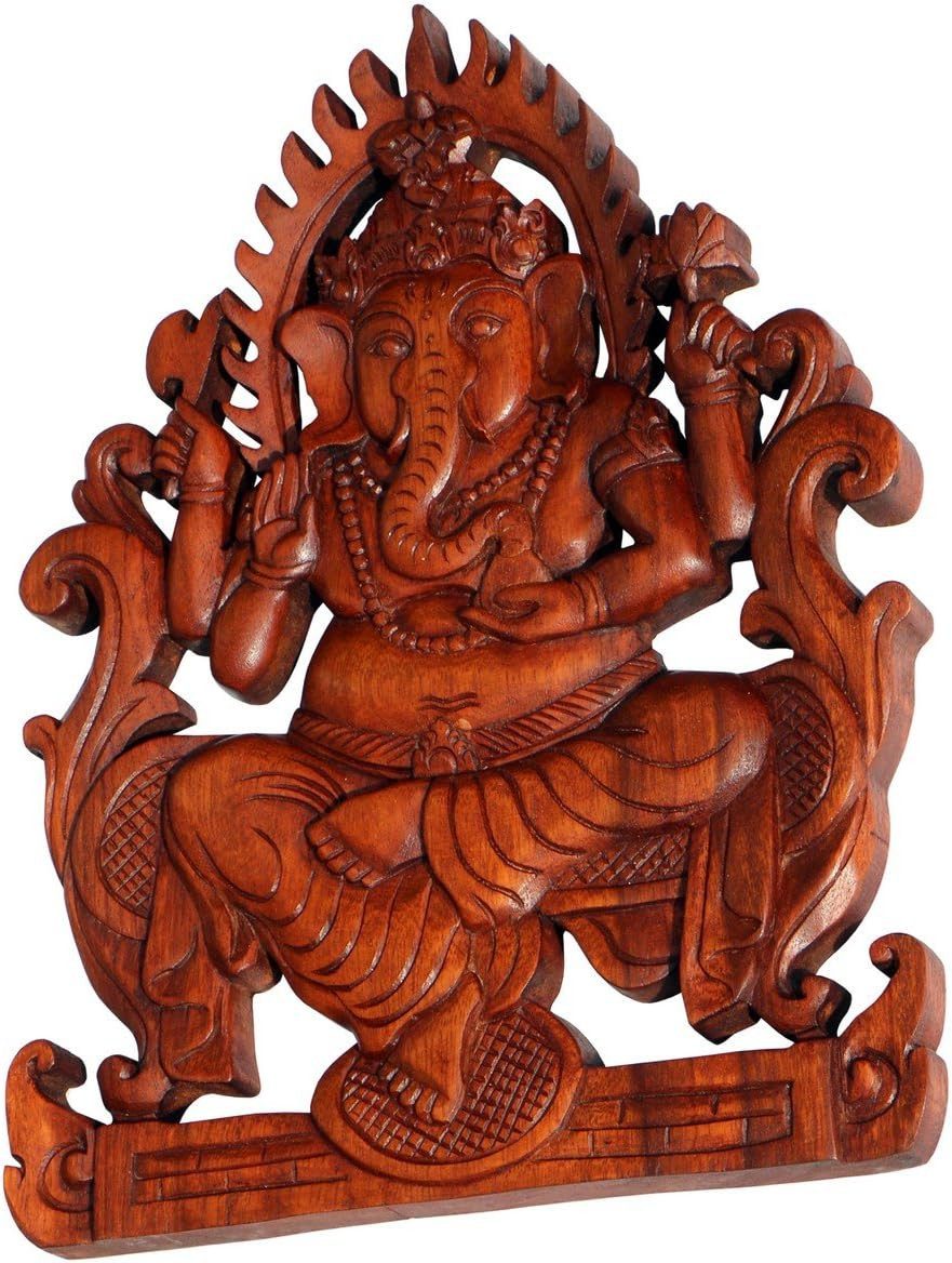 Wogeka Wanddekoobjekt Wand-Relief Ganesha Elefant Feng günstig online kaufen