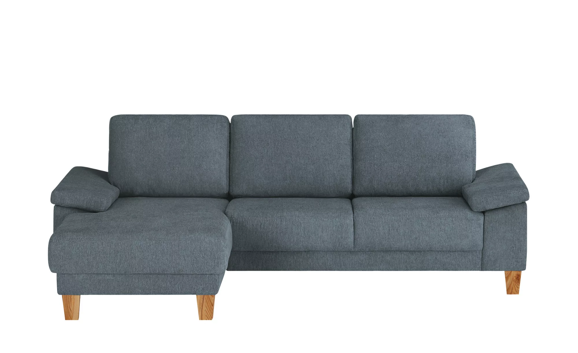 smart Ecksofa - blau - 80 cm - Polstermöbel > Sofas > Ecksofas - Möbel Kraf günstig online kaufen