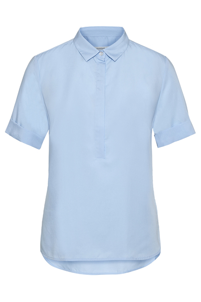 Damen Bluse Aus Lyocell (Tencel) "Tencel Shirt Blouse 1/2" günstig online kaufen