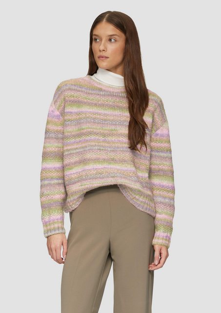 s.Oliver Strickpullover Ringel-Pullover im Boxy-Shape günstig online kaufen