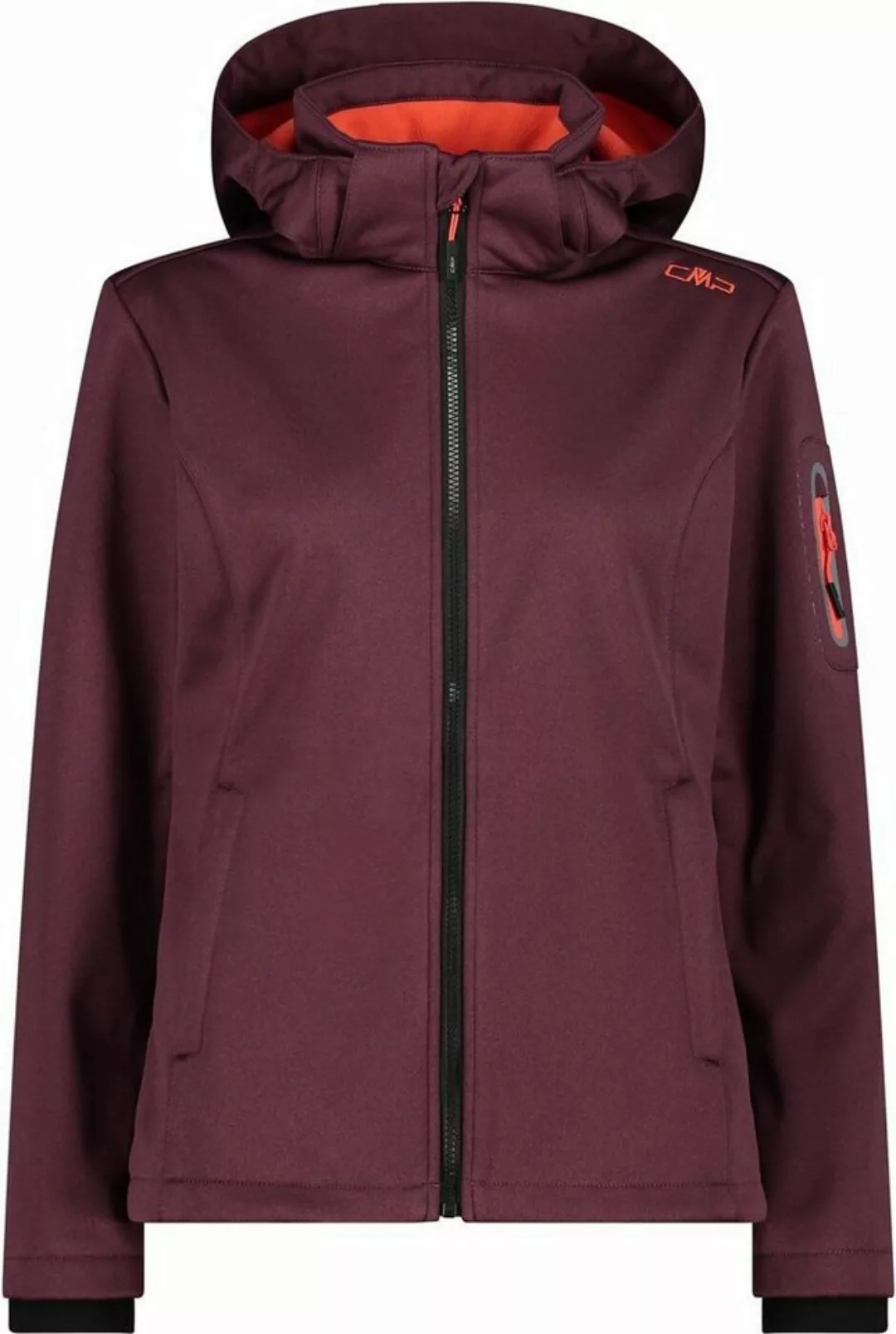 CMP Anorak WOMAN JACKET ZIP HOOD BURGUNDY MEL. günstig online kaufen