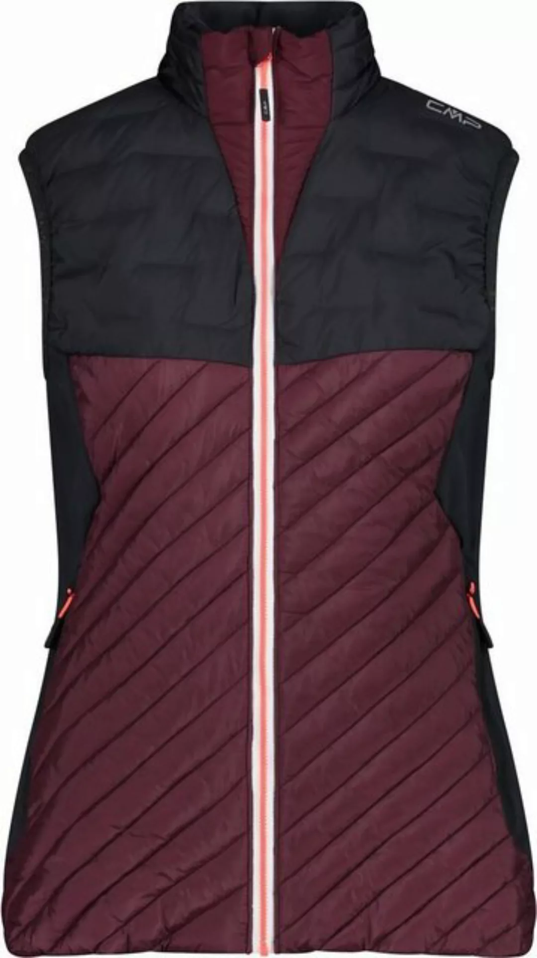 CMP Steppweste WOMAN VEST HYBRID BURGUNDY günstig online kaufen