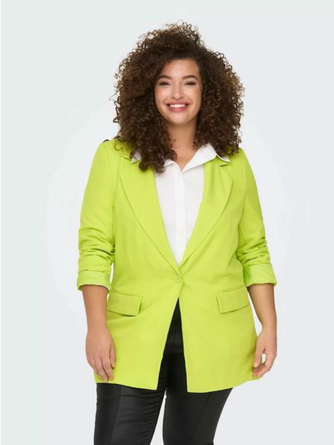 ONLY CARMAKOMA Jackenblazer Oversized Blazer Übergröße Business Cardigan Pl günstig online kaufen