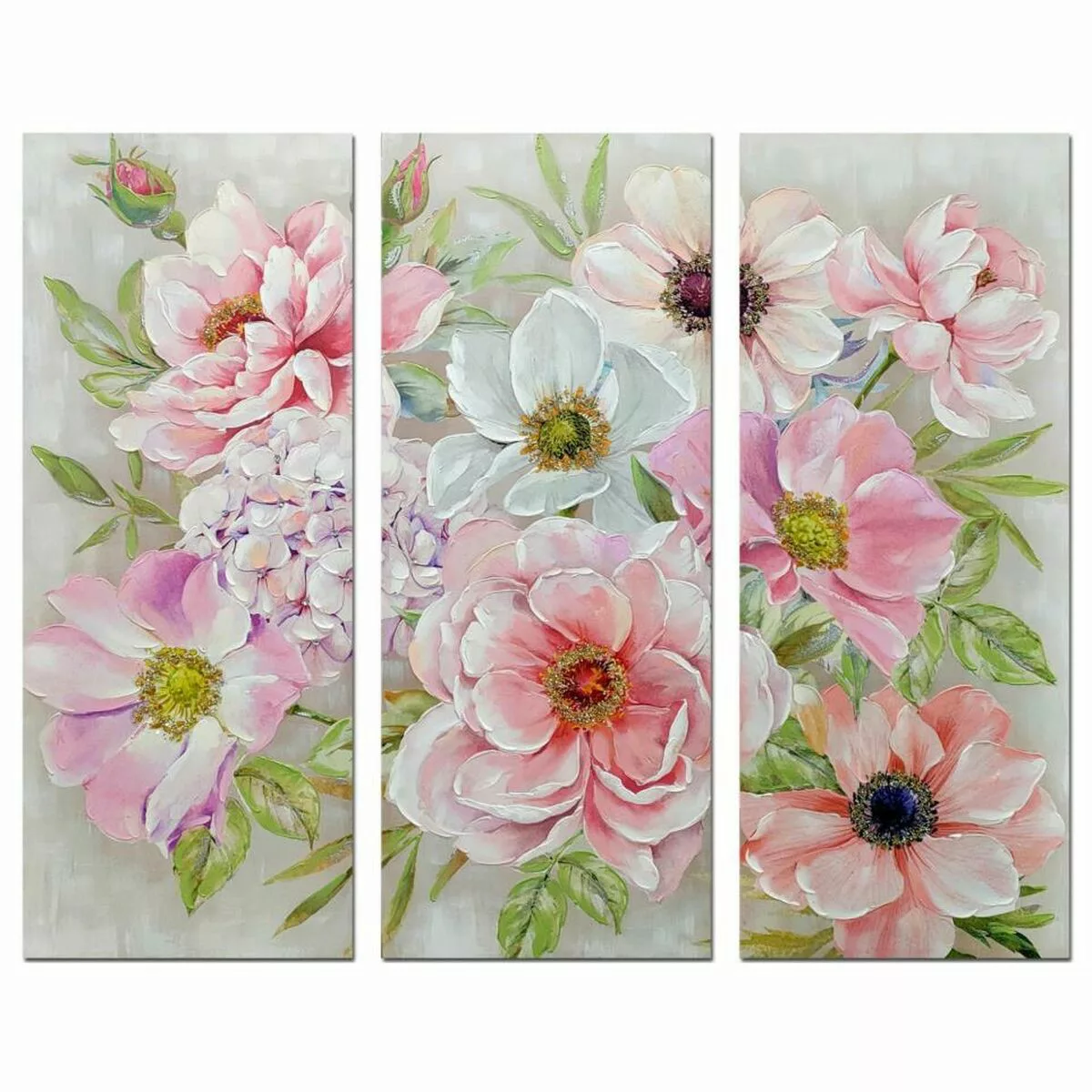 Bild Dkd Home Decor Blomster Shabby Chic (60 X 3 X 150 Cm) (3 Stück) günstig online kaufen