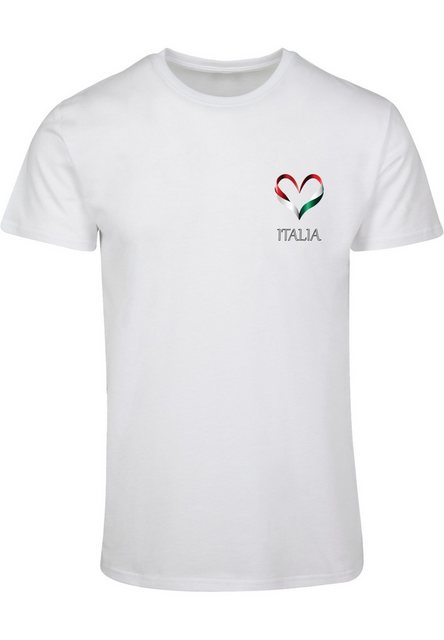 Merchcode T-Shirt Merchcode Merchcode Football - Italy T-shirt (1-tlg) günstig online kaufen