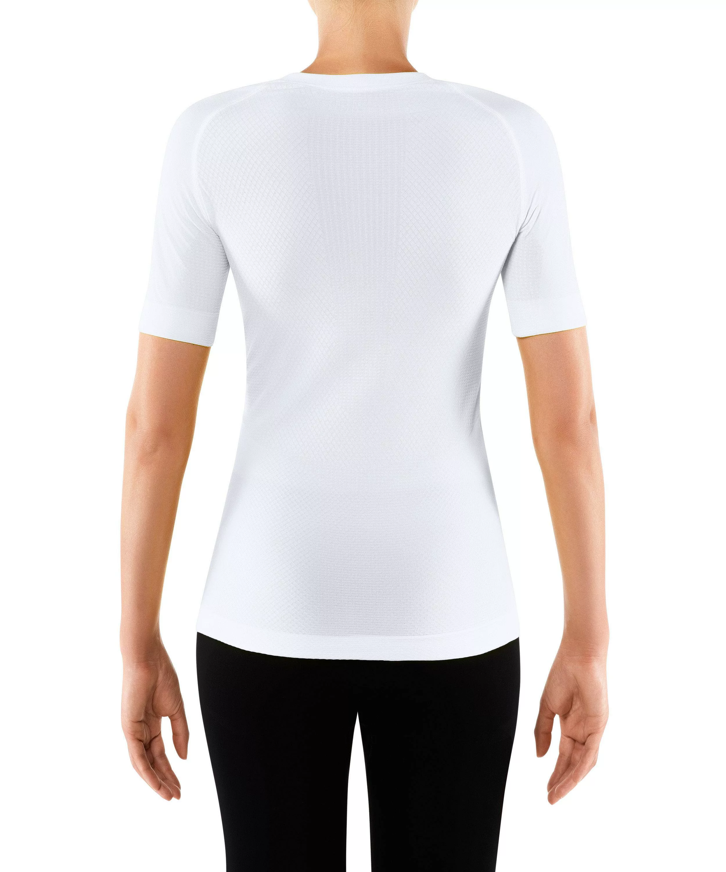 FALKE Damen Kurzarmshirt Cool, XL, Weiß, Uni, 33241-286005 günstig online kaufen