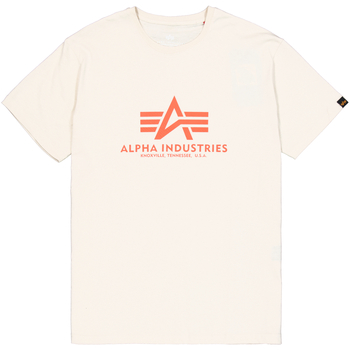 Alpha Industries  T-Shirts & Poloshirts Basic T-Shirt BL Carbon - vintage w günstig online kaufen