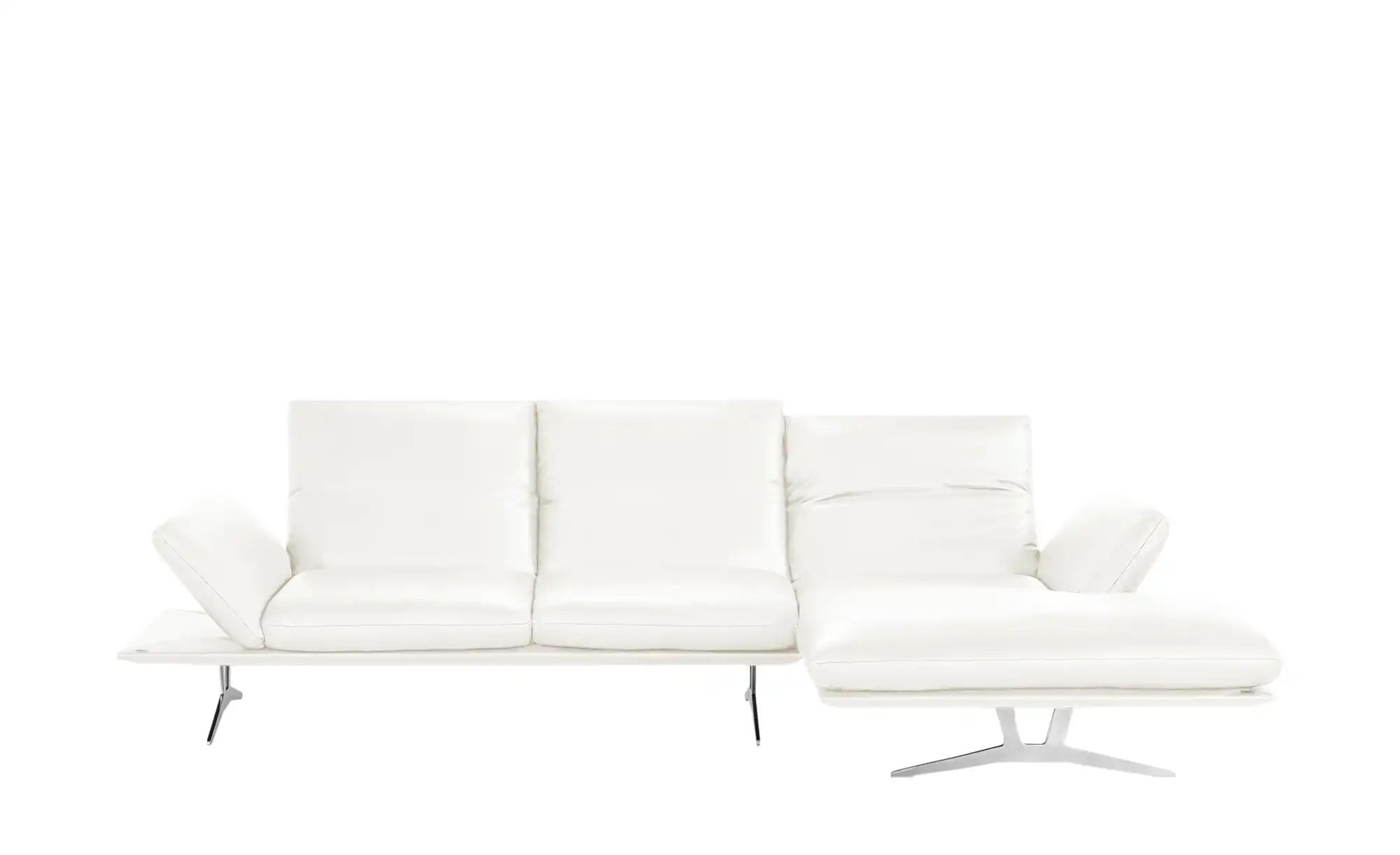 KOINOR Ecksofa Echtleder Francis ¦ weiß ¦ Maße (cm): B: 314 H: 93 T: 159 Po günstig online kaufen