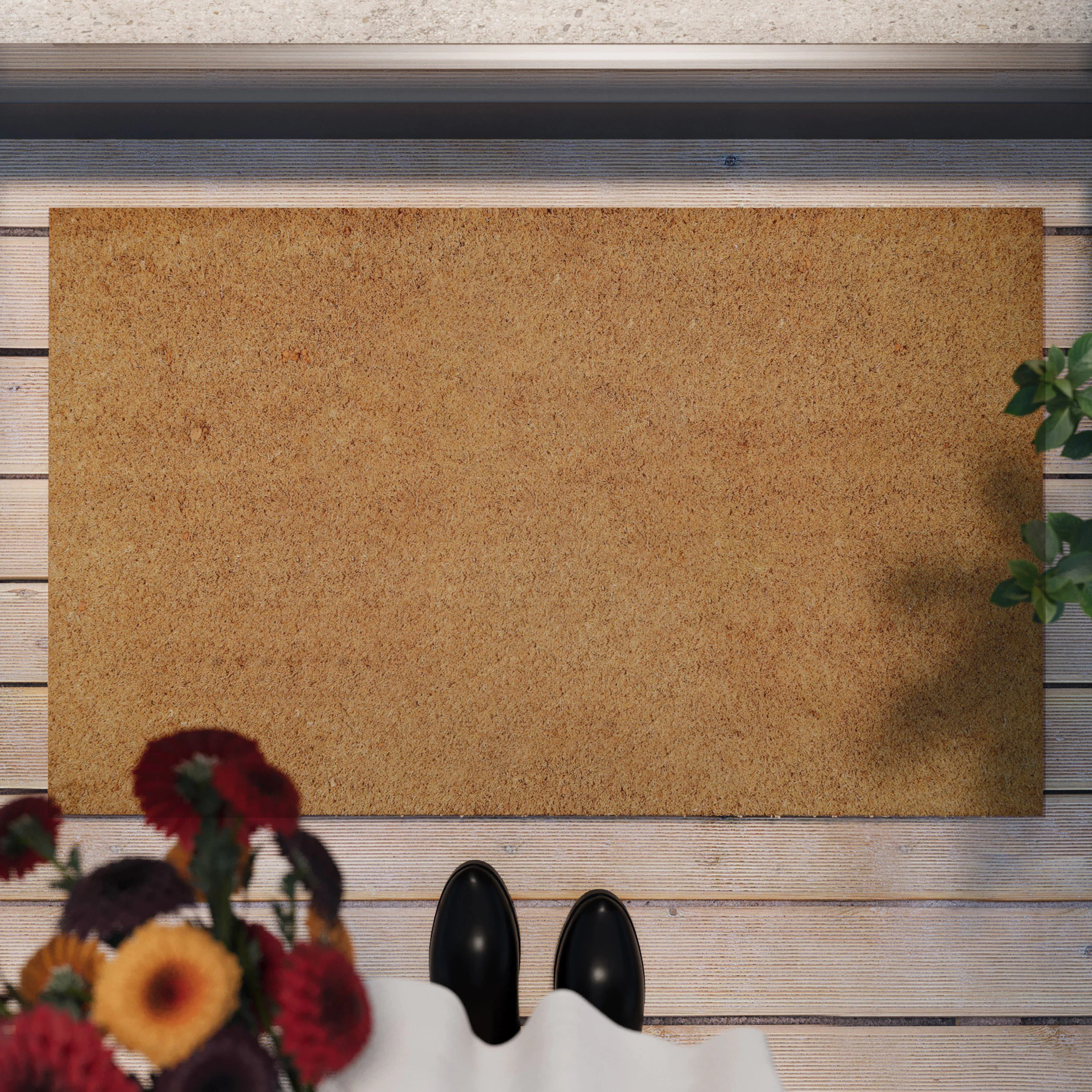 Wecon home Fußmatte »Coco Mat«, rechteckig, nachhaltig, rutschfest, robust, günstig online kaufen