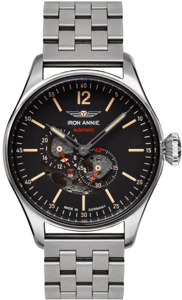 IRON ANNIE Automatikuhr "Flight Control, Skeleton, 5172M-2" günstig online kaufen