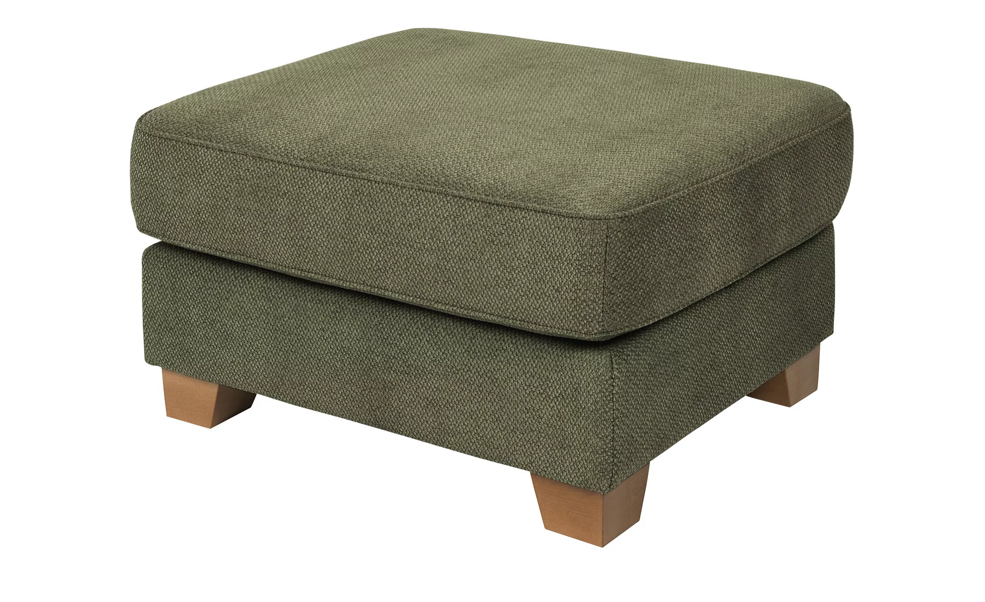 SOHO Hocker  Franka ¦ grün ¦ Maße (cm): B: 75 H: 42 T: 62.0 Polstermöbel > günstig online kaufen