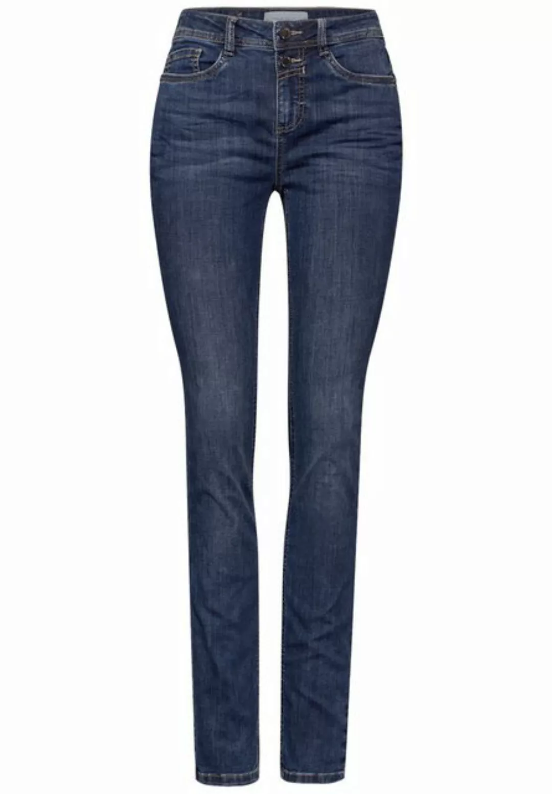 STREET ONE Comfort-fit-Jeans, High Waist günstig online kaufen