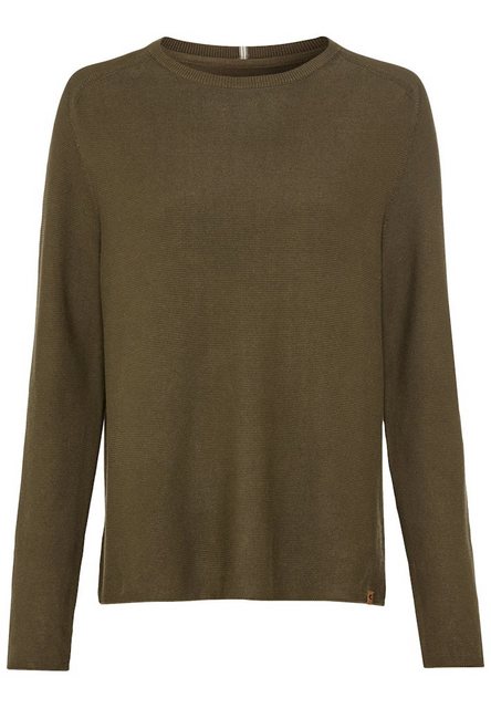 camel active Strickpullover KNITWEAR Dark Khaki günstig online kaufen