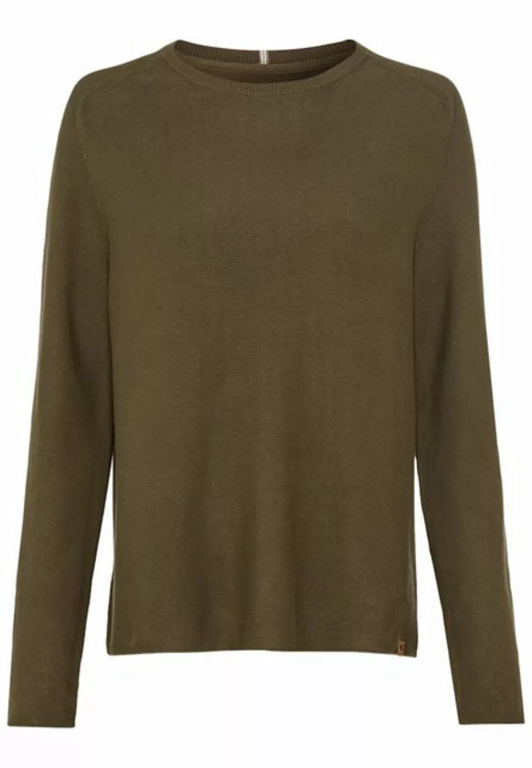 camel active Strickpullover KNITWEAR Dark Khaki günstig online kaufen