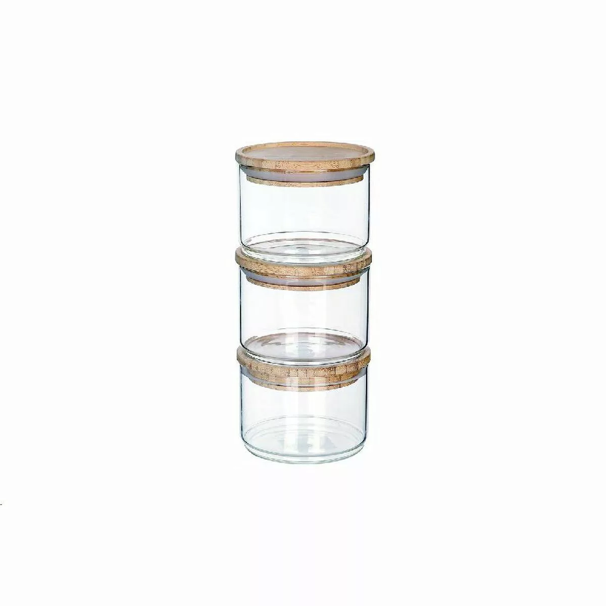 Set Mit 3 Kanistern Dkd Home Decor Borosilikatglas (470 Ml) günstig online kaufen
