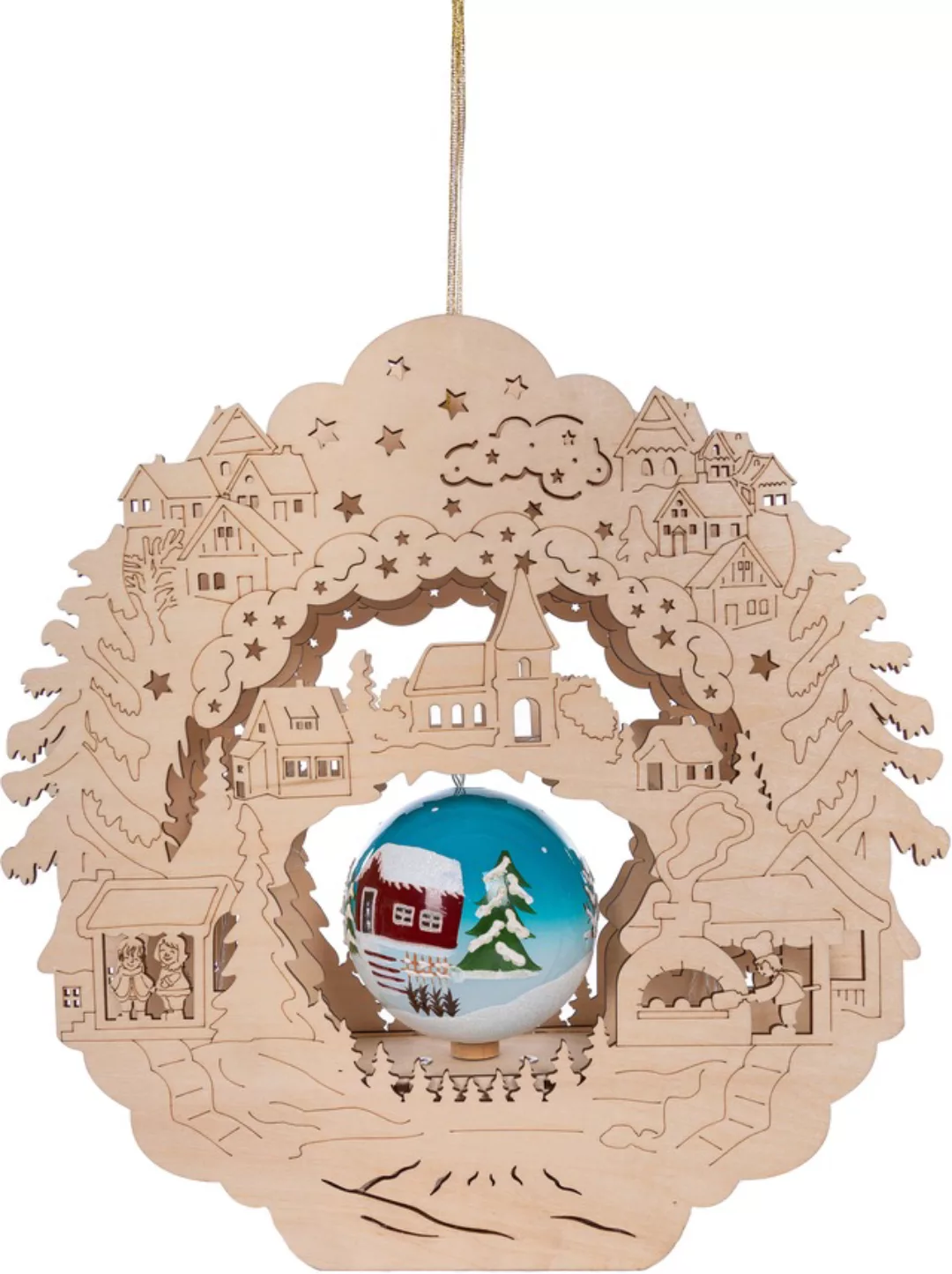 Myflair Möbel & Accessoires Dekoobjekt "Weihnachtsdeko mit LED Beleuchtung" günstig online kaufen