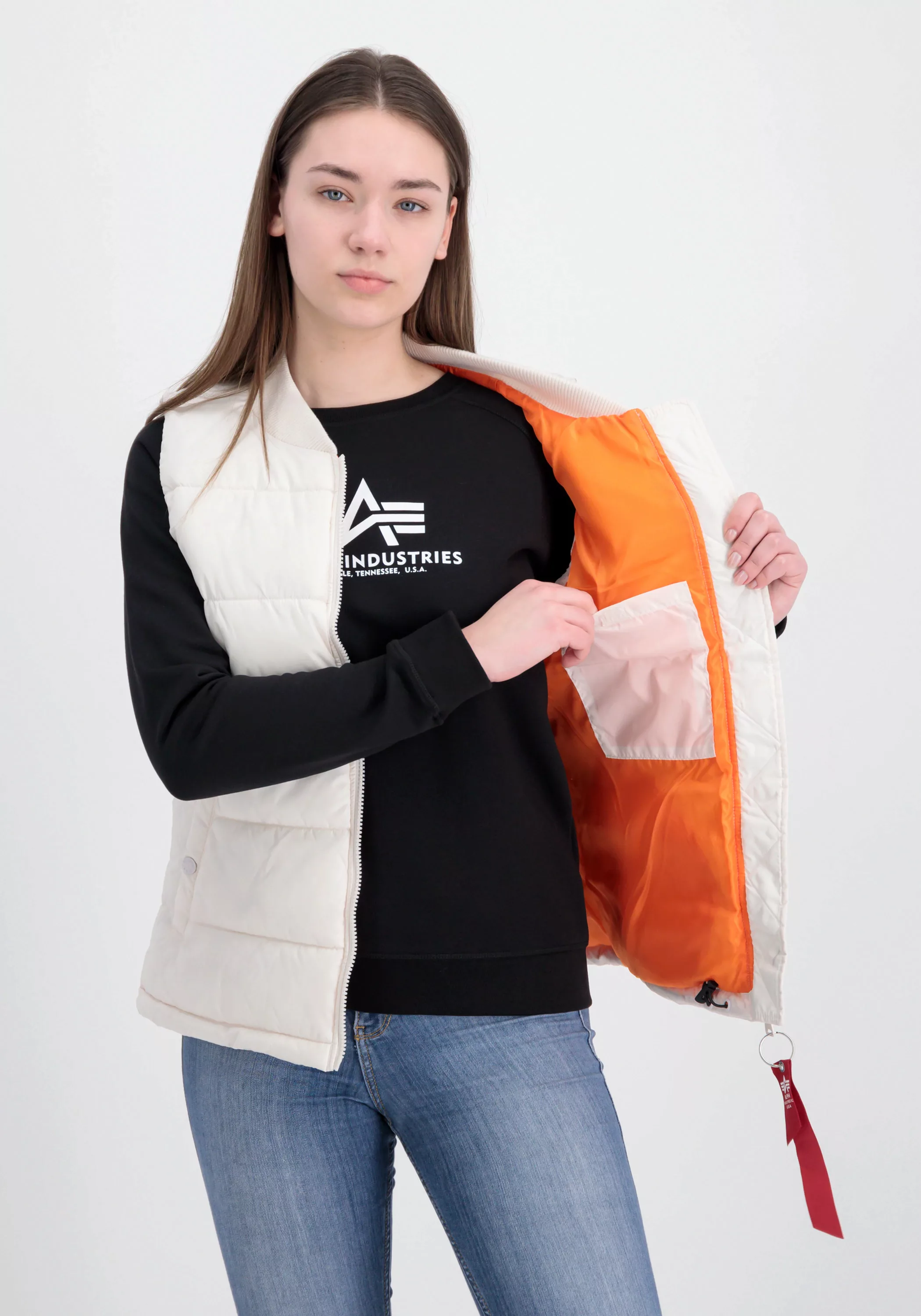 Alpha Industries Blouson "ALPHA INDUSTRIES Women - Vests Puffer Vest Wmn" günstig online kaufen