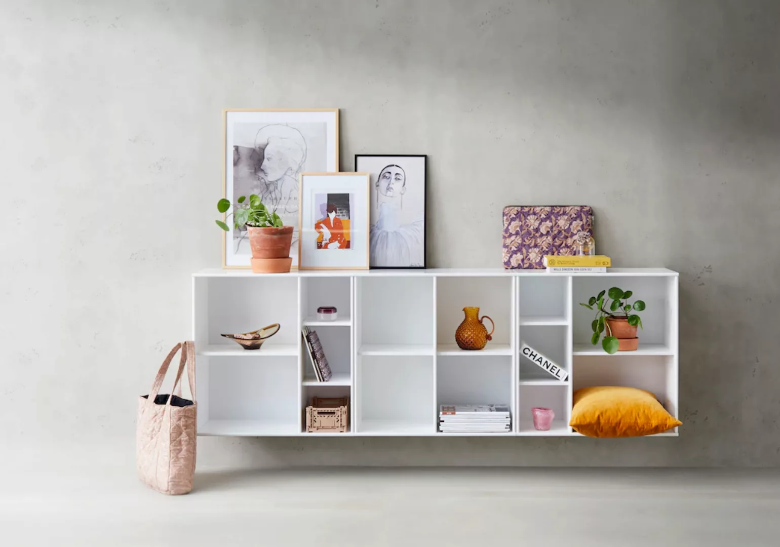 Hammel Furniture Bücherregal "Mistral Kubus", Kombination aus 3 Modulen, Br günstig online kaufen