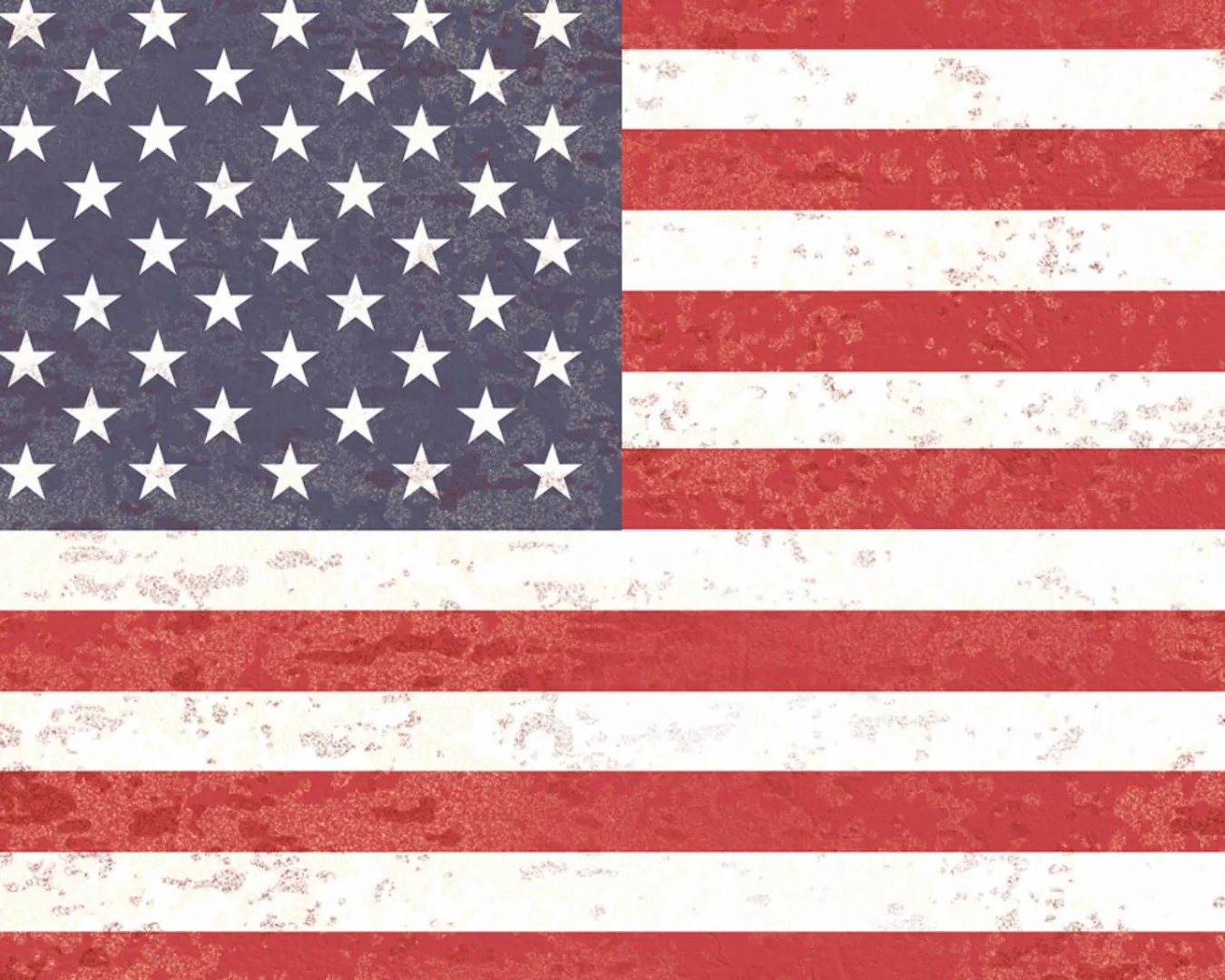 Fototapete "Amerika Flagge" 4,00x2,50 m / Strukturvlies Klassik günstig online kaufen
