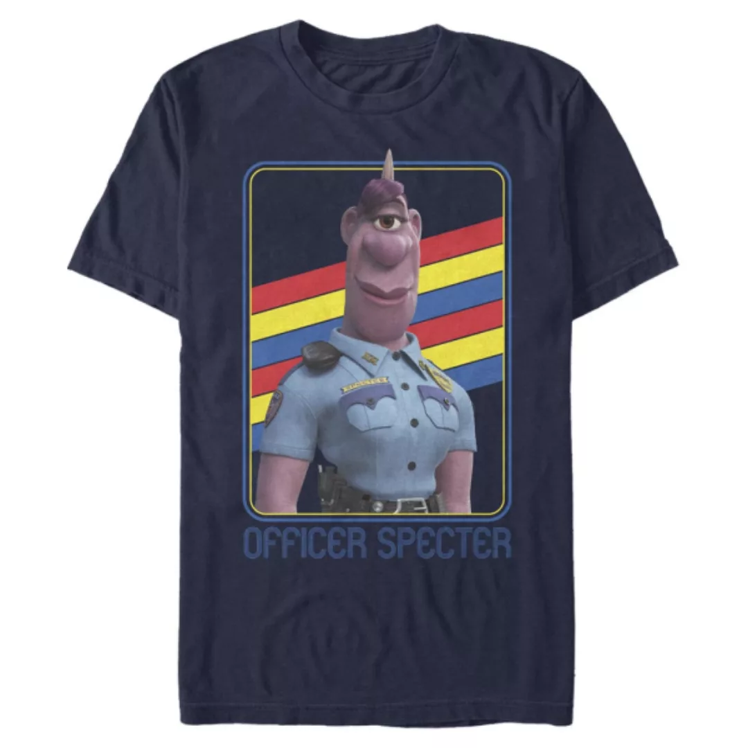 Pixar - Onward - Officer Specter Specter Rainbow - Männer T-Shirt günstig online kaufen