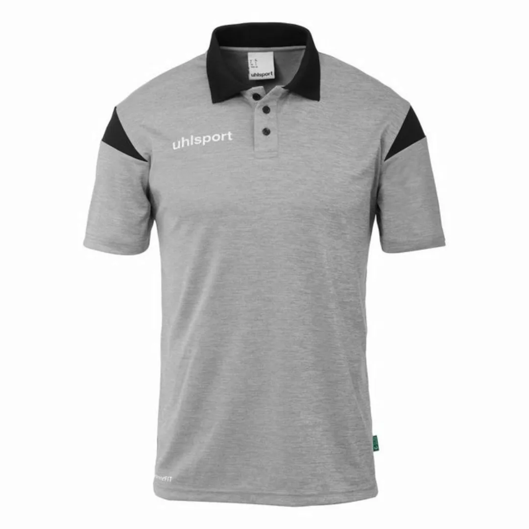 uhlsport Poloshirt Squad 27 Polo Shirt dark grau melange/schwarz günstig online kaufen