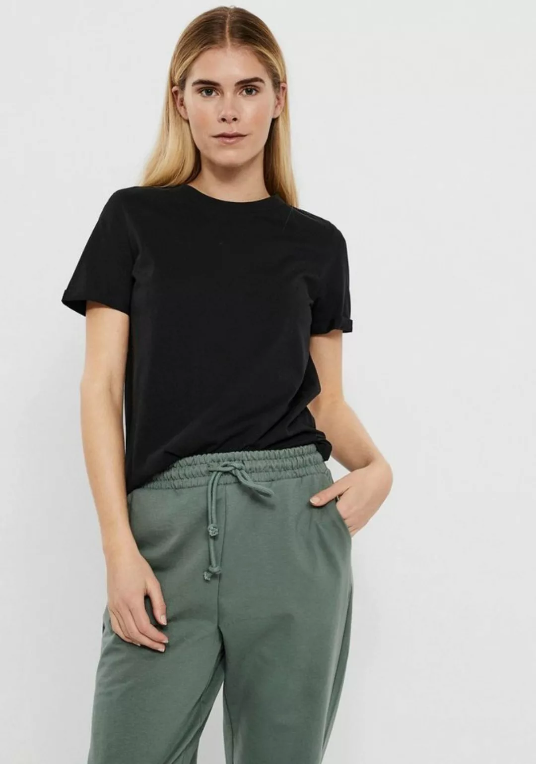 Vero Moda Rundhalsshirt VMPAULA günstig online kaufen