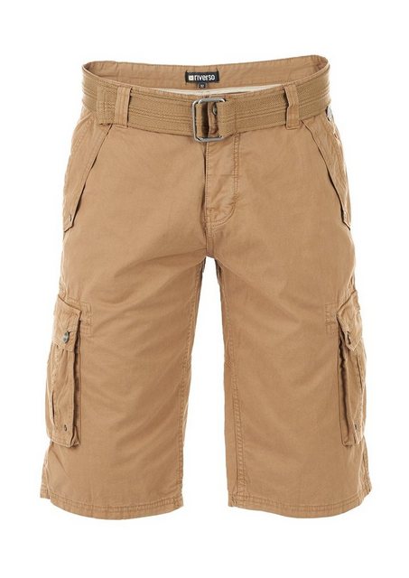 riverso Kurze Hosen Herren Cargo Shorts mit Gürtel Regular Fit RIVAnton günstig online kaufen