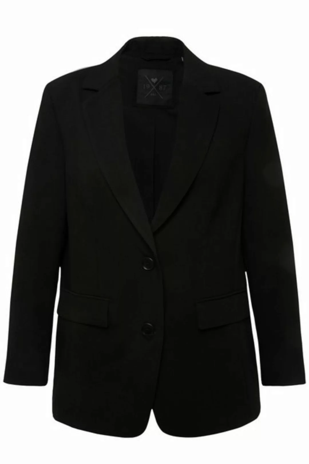 Ulla Popken Blusenblazer Blazer Oversized Reverskragen Polyesterfutter günstig online kaufen