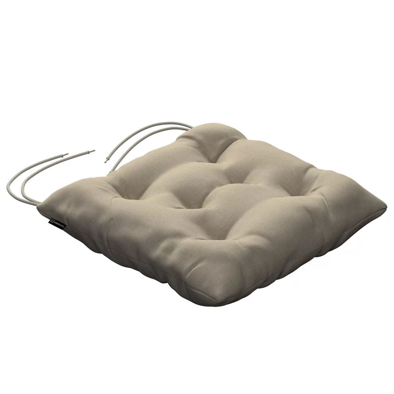 Stuhlkissen Thomas mit Bindeschnur, beige, 38 x 38 x 8 cm, Outdoor Oasis (7 günstig online kaufen