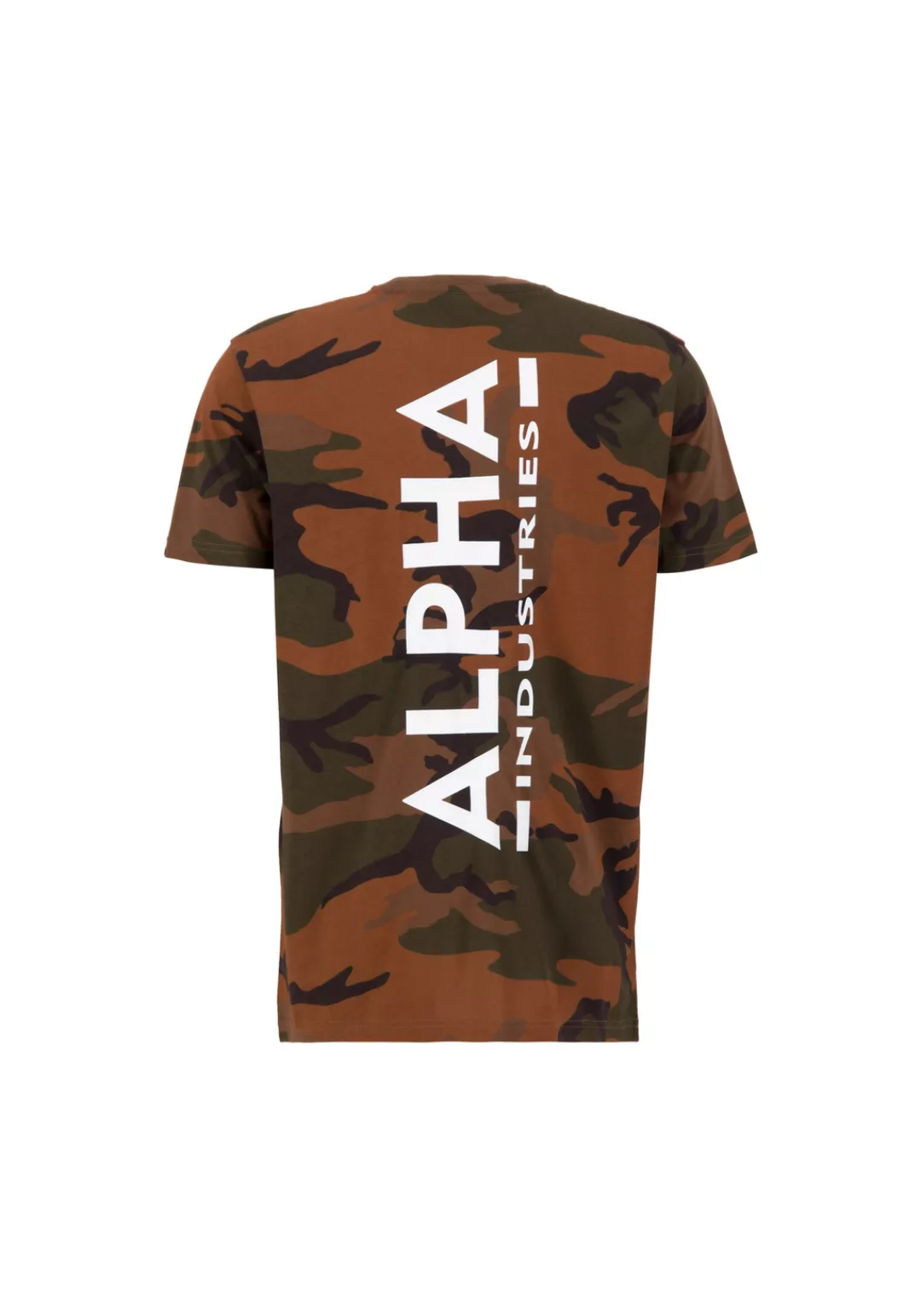 Alpha Industries T-Shirt "ALPHA INDUSTRIES Men - T-Shirts Backprint T Camo" günstig online kaufen