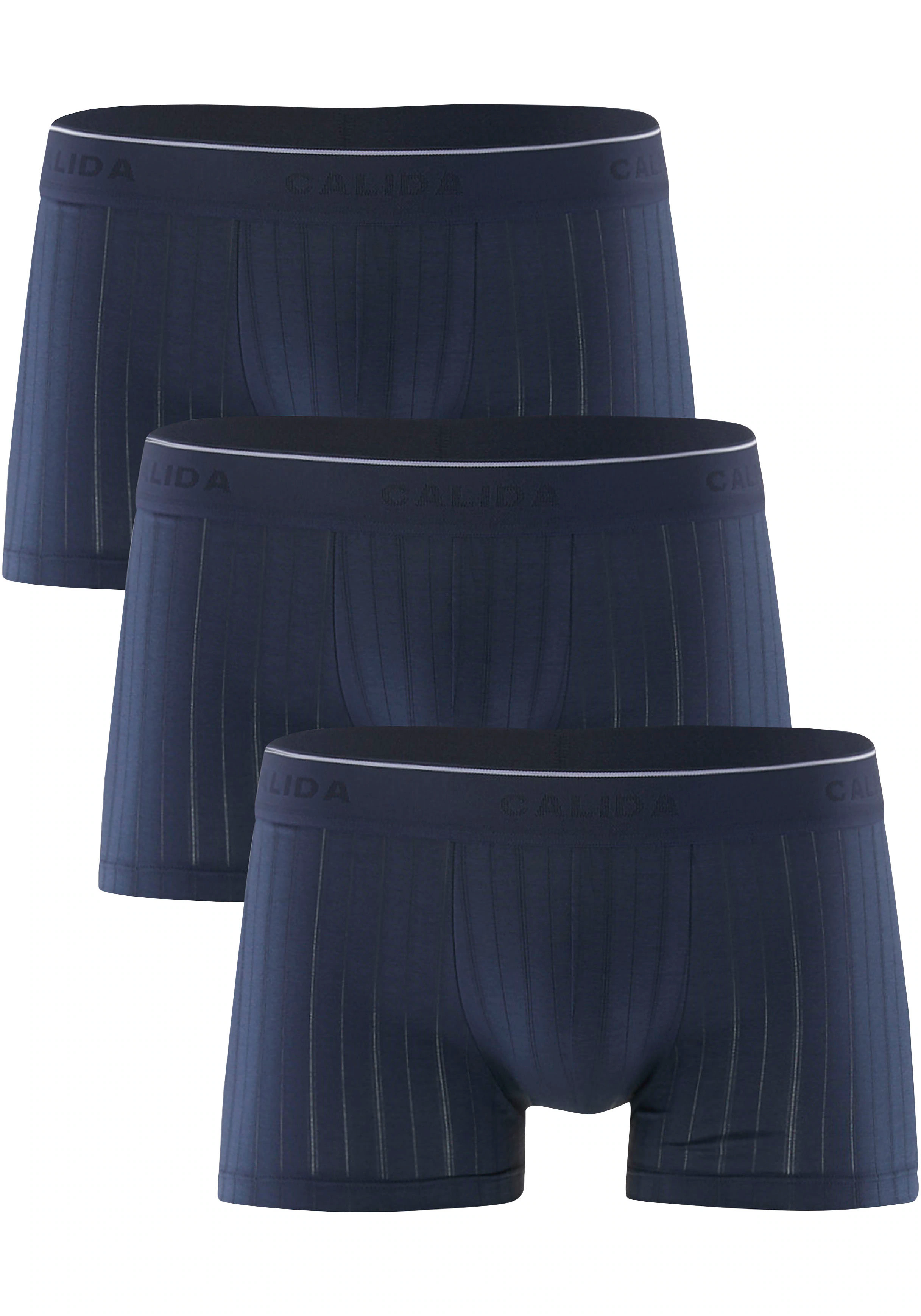 CALIDA Boxershorts "Pure & Style", (3er Pack), Baumwollmix - Single Jersey, günstig online kaufen